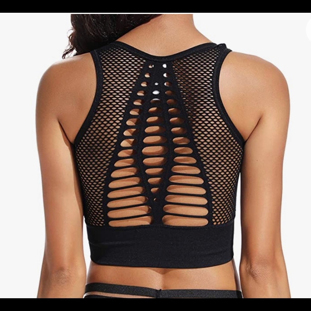 Brand New WOTs - Black Sports Bra or Swimsuit Top